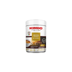 Kimbo Aroma Gold мляно кафе 250 гр, метална кутия